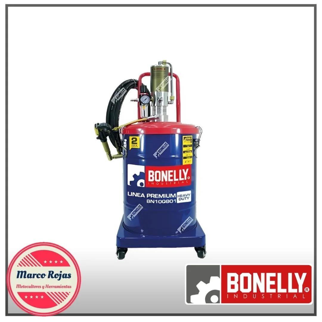 BONELLY INDUSTRIAL BALDE ENGRASADOR NEUMÁTICO DE 30 LITROS - LINEA PREMIUM