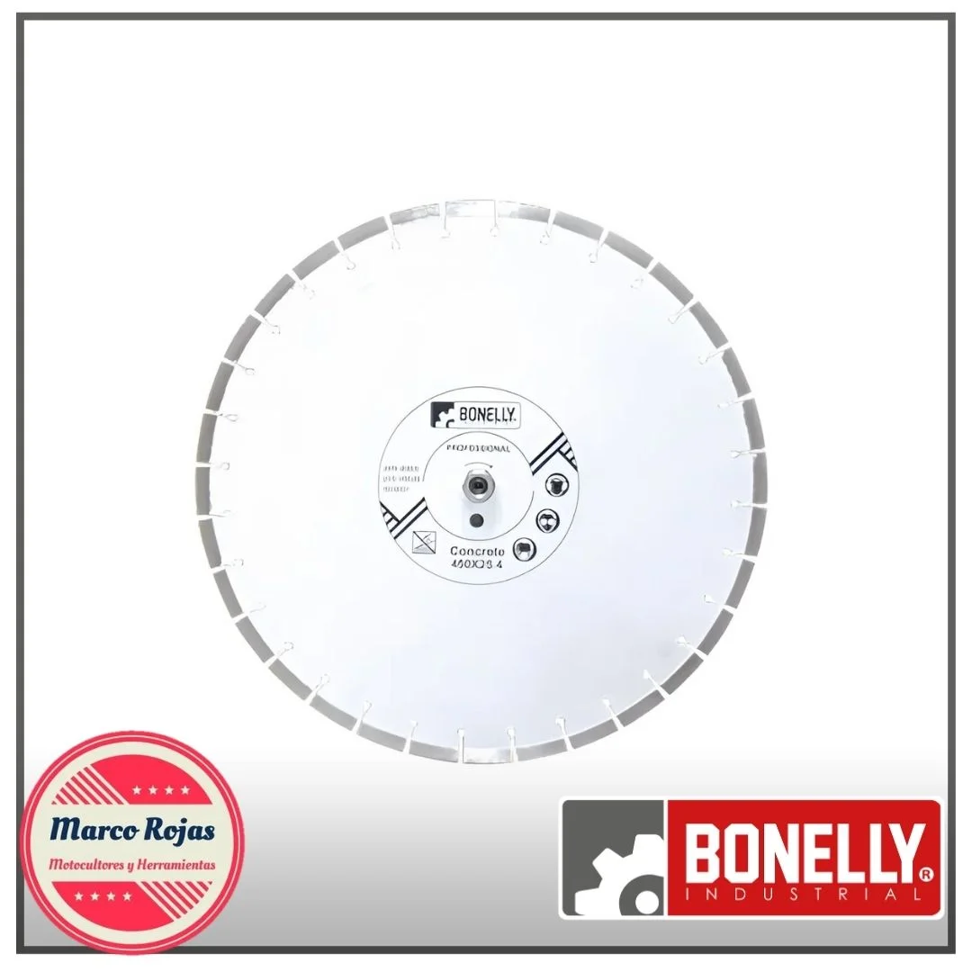 DISCO P/CORTE DE 16 PULG. PARA CORTADORAS DE CONCRETO - DISCO DE CORTE DIAMANTADO