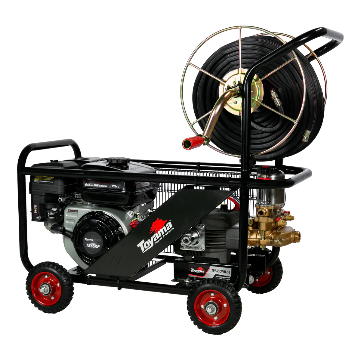 Pulverizador Estacionario con Carrito 6.5 HP
