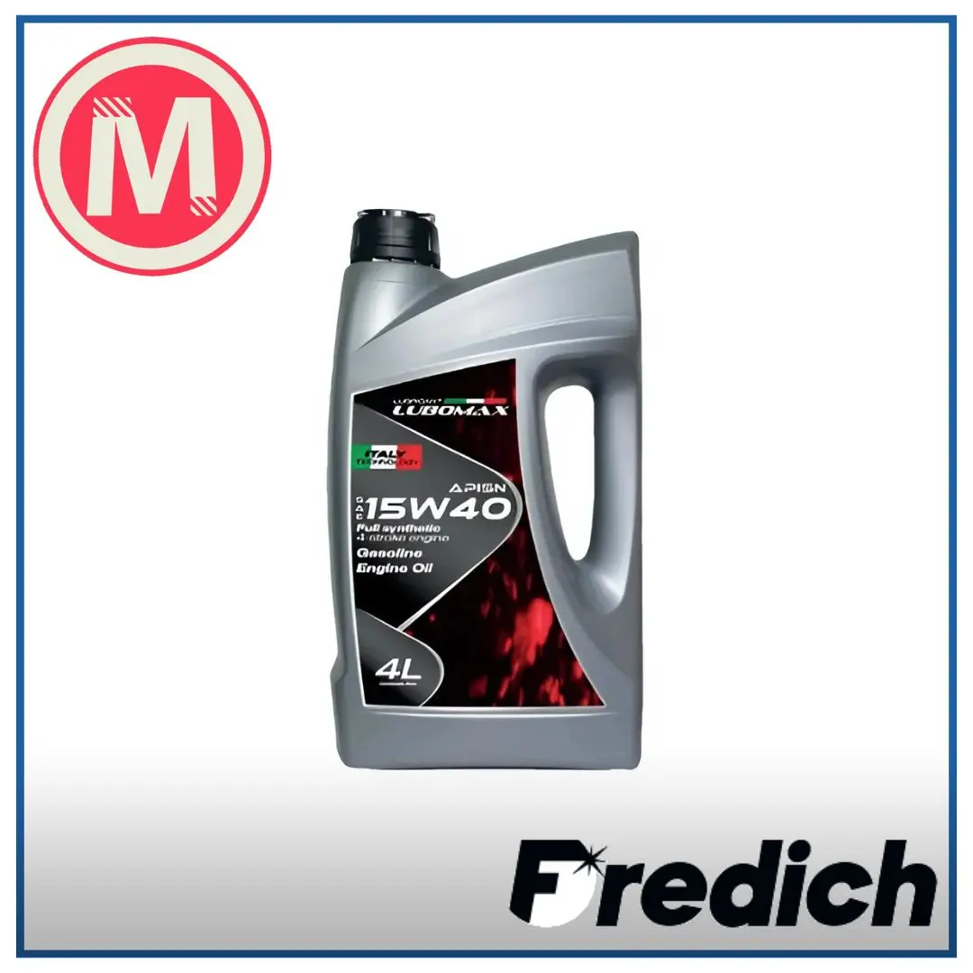 Aceite Full Sintético 15W40 para Motores Gasolineros - Botella de 4L (Caja de 4 Unidades)