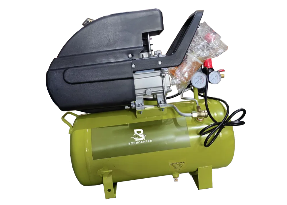Compresora de Aire Bonhoeffer BON-DDAC-25L 2HP 25L Pistón - Imagen 3