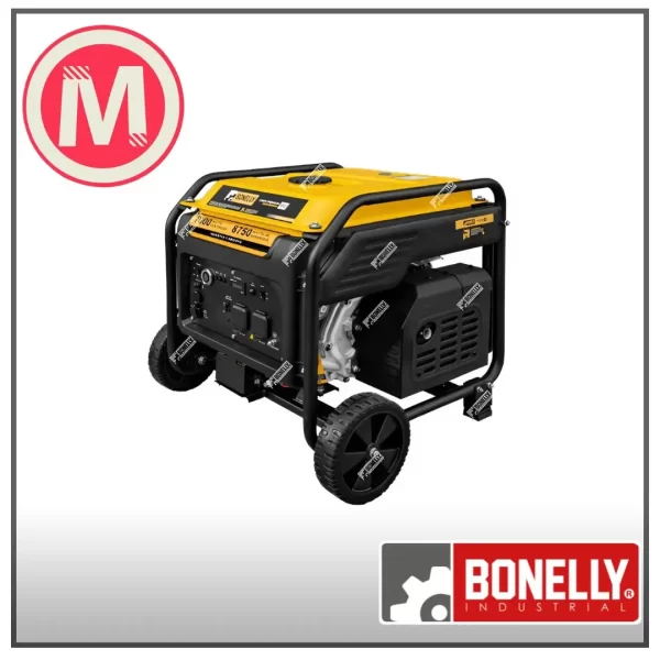 Generador Inverter Abierto Bonelly BNR-9000IA | 7.5KW | 220V | Heavy-Duty
