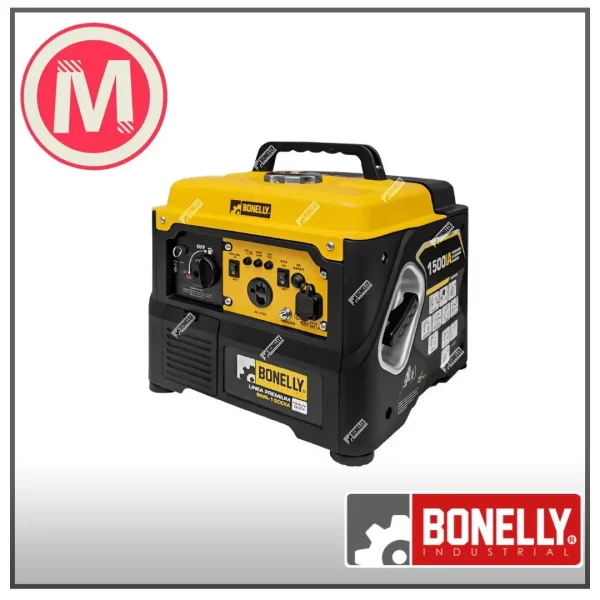 Generador Inverter Bonelly BNR-1500IA | 1.2KW | 220V | Manual | Línea Premium