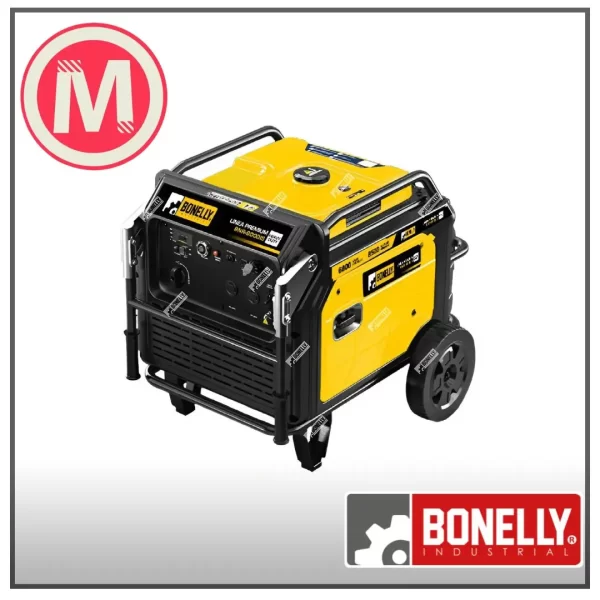 Generador Inverter Silencioso Bonelly BNR-9000IS | 7.5KW | 220V | Eléctrico | Heavy-Duty