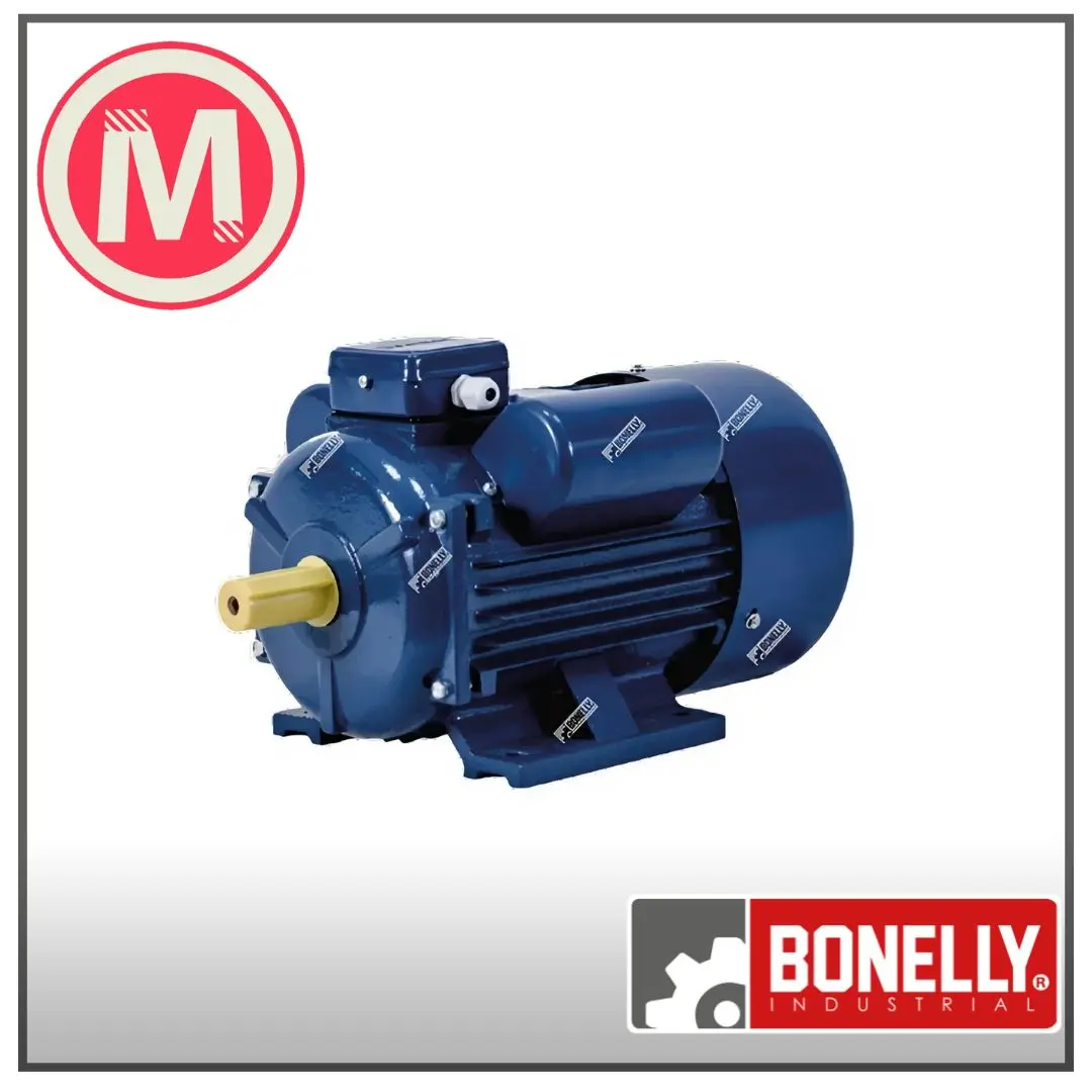 Motor Monofásico 2HP BM100L-4 | Bonelly Industrial | Bobina de Cobre
