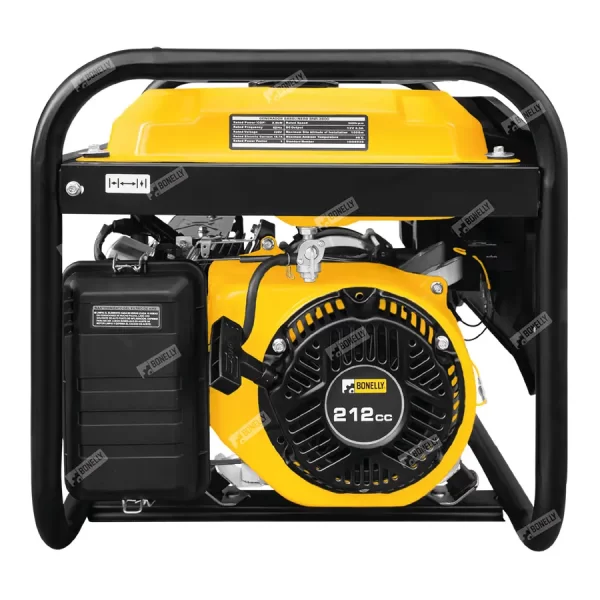 Generador Bonelly BNR-3600 Gasolina | 3.1KW | 220V Monofásico | Heavy-Duty | Línea Premium