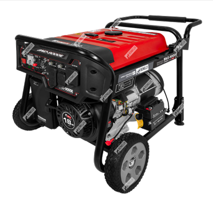 Generador Gasolinero 8.5 kW Monofásico 220V Arranque Manual / Eléctrico BND-9000E Línea Premium