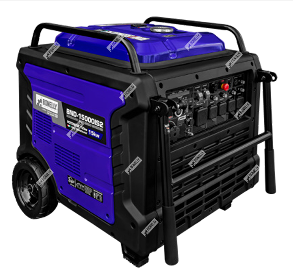 Generador Inverter Silencioso 13 kW Monofásico 220V 2 Cilindros Arranque Eléctrico BND-15000IS2 Línea Premium