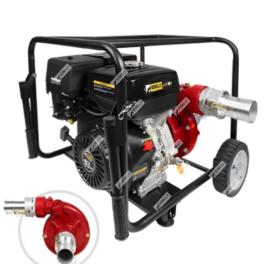 Motobomba Gasolinera Alta Presión 3X3 18HP Arranque Eléctrico BND-MB.AP3X3.18E Línea Premium