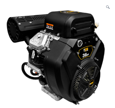 Motor Gasolinero 36HP 2 Cilindros Arranque Eléctrico / Retráctil BNR-999E2 Línea Premium