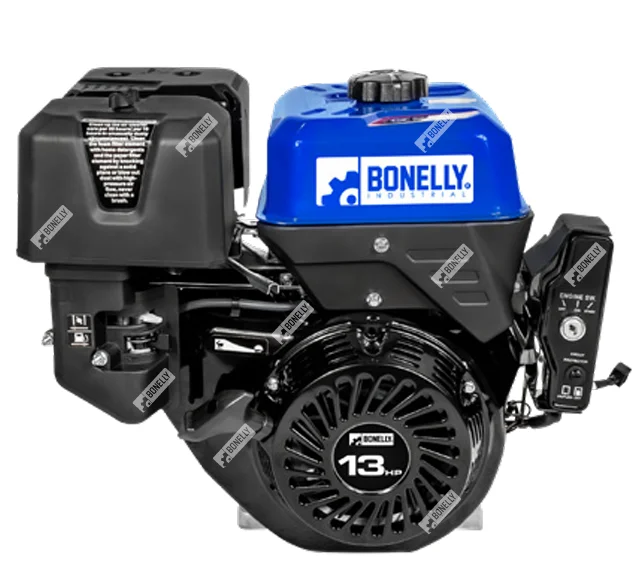 Motor Gasolinero Azul 13HP Arranque Eléctrico / Llave BNB-390E.AZ