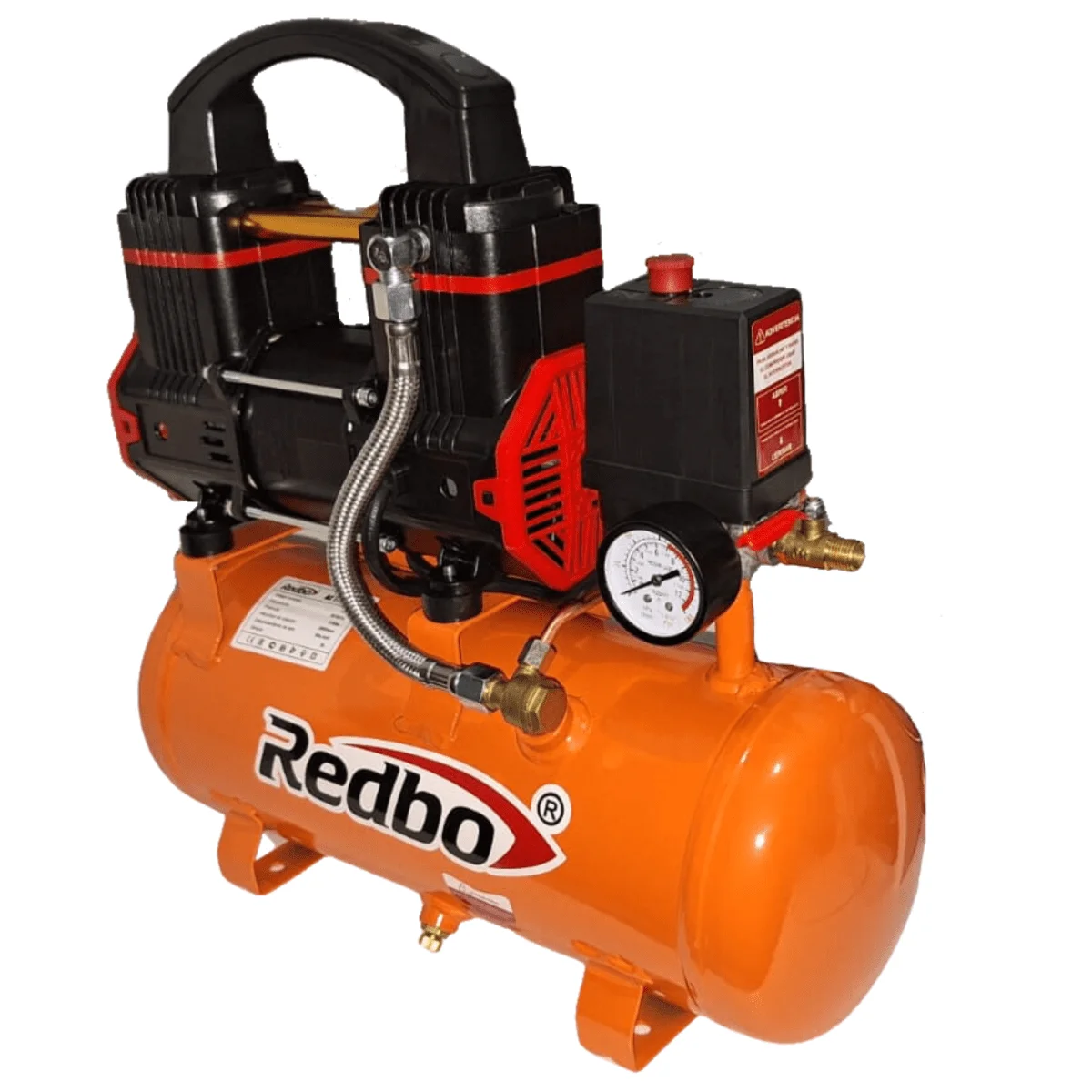 Compresor de Aire Silencioso 9L 220V REDBO AC 1100*1-9L