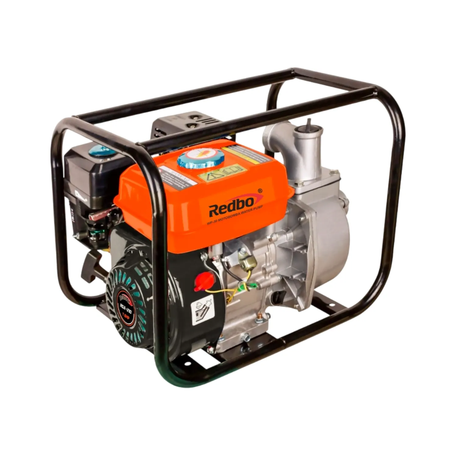 Motobomba WP-20 2” 7HP Gasolina REDBO