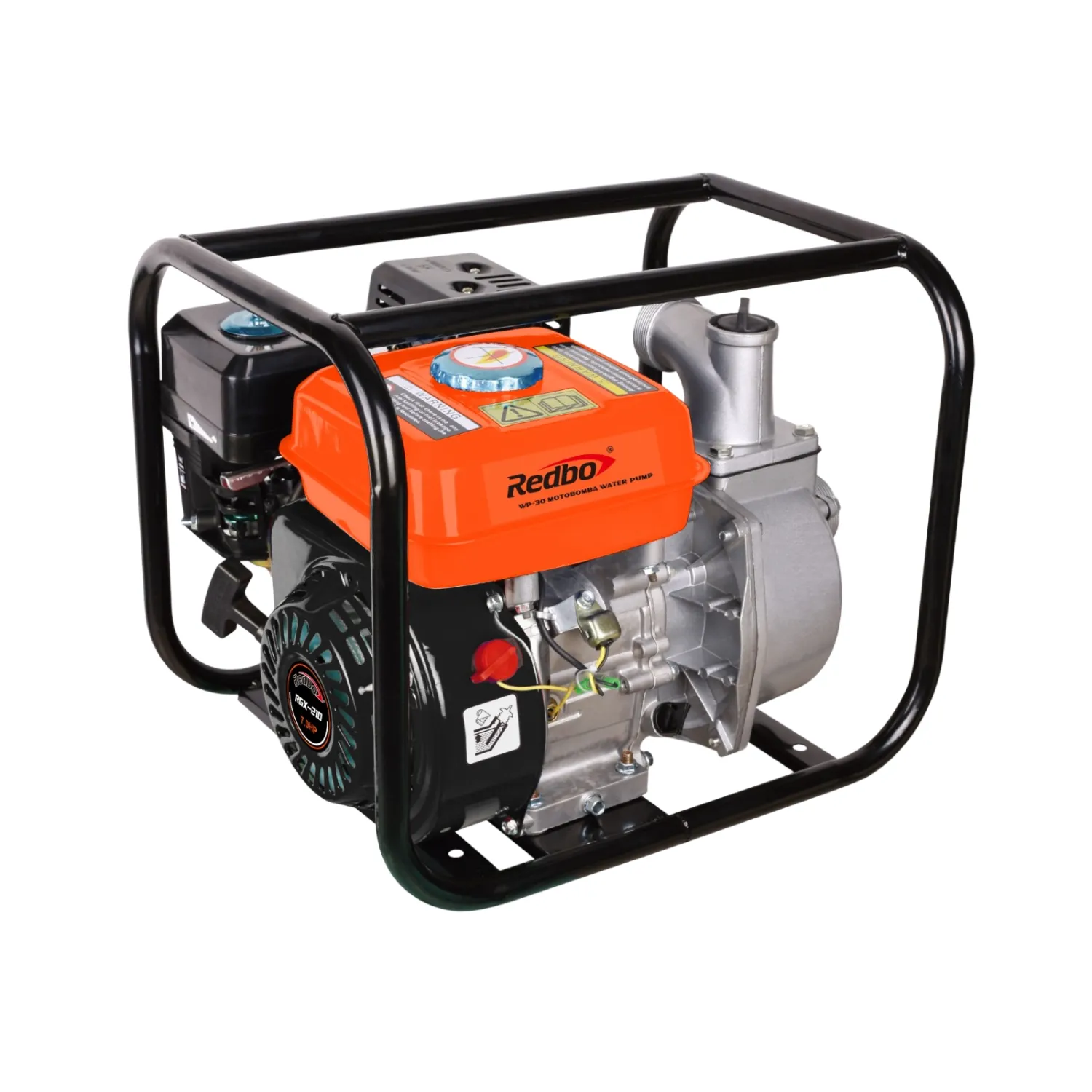 Motobomba WP-30 3” 7HP Gasolina REDBO