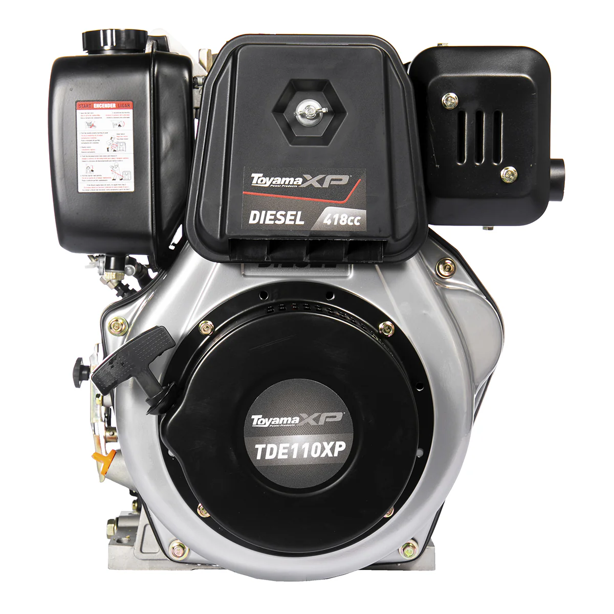 Motor Diesel 10.5HP 418cc con Arranque Manual 019-051 – Toyama
