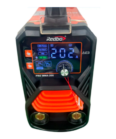 Soldadora Inverter Redbo MMA-200 PRO 200A 220V con Control Remoto