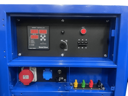 Generador Diésel HYUNDAI T2.HYDT12000SE Trifásico 10.5kW 380V ATS Cabina Metálica