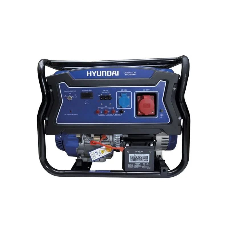 Generador Eléctrico HYUNDAI T2.HYGT9250E Trifásico 8300W 120/240V AVR con ATS