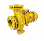 Electrobomba de Agua Centrífuga Bonelly Industrial TNF150-A 3HP 380V 4”x4” Trifásica Cuerpo Amarillo