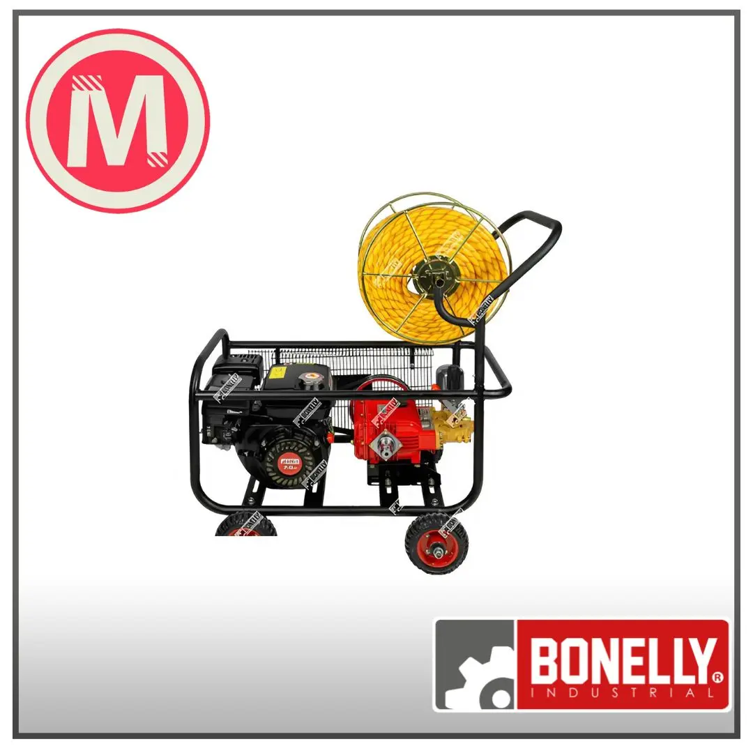 Hidrolavadora Armada Bonelly Industrial BNO-HA30.50M 6.5HP Manguera 50m Reforzada Lanza Cerámica 90cm