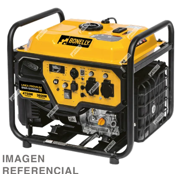Generador Inverter Abierto 4KW Monofásico 220V Arranque Eléctrico BONELLY INDUSTRIAL BNR-5000IA.