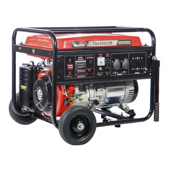 Generador Gasolinero 6.0 kVA 230V Arranque Manual Línea X TOYAMA TG6500CXR