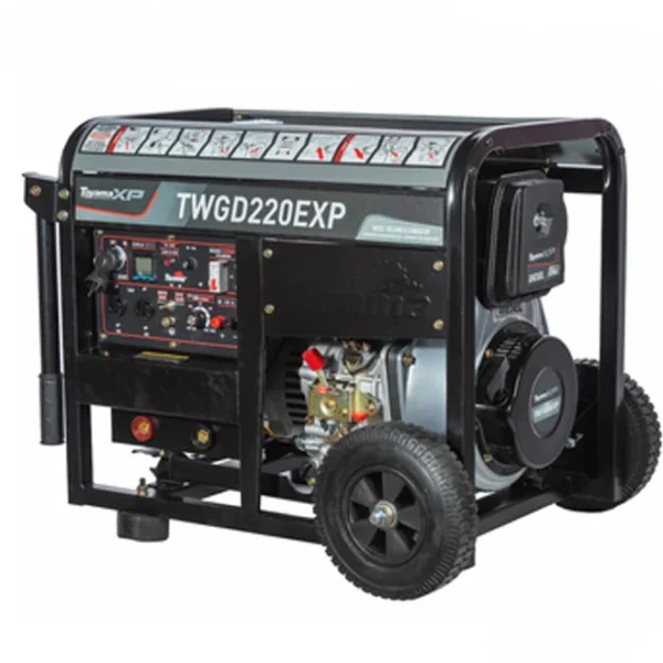 Motosoldador Diésel 4.0 kVA 220A Arranque Eléctrico / Manual Línea XP TOYAMA TWGD220EXP