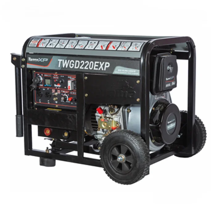 Motosoldador Diésel 4.0 kVA 220A Arranque Eléctrico / Manual Línea XP TOYAMA TWGD220EXP